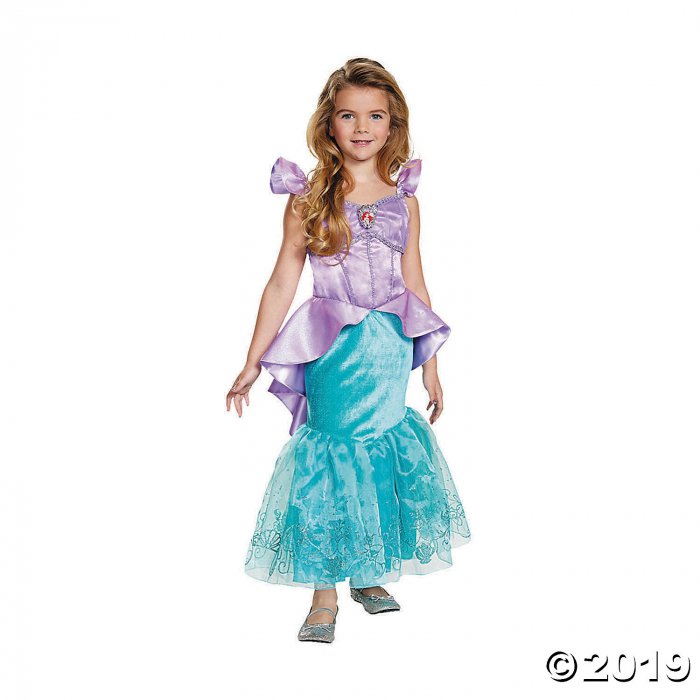 Girl's Prestige The Little Mermaid Ariel Costume - 3T-4T (1 Piece(s ...