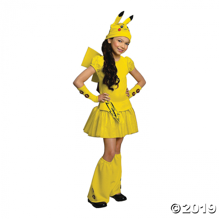 Girl's Pokémon Pikachu Costume - Large (1 Piece(s))