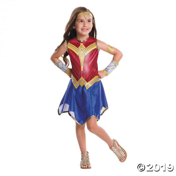 Girl's Justice League Wonder Woman Costume - Large (1 Piece(s))