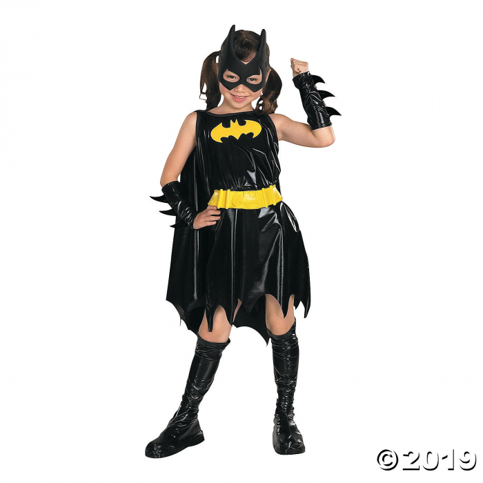 Girl's Deluxe Batgirl Costume - Medium (1 Piece(s))