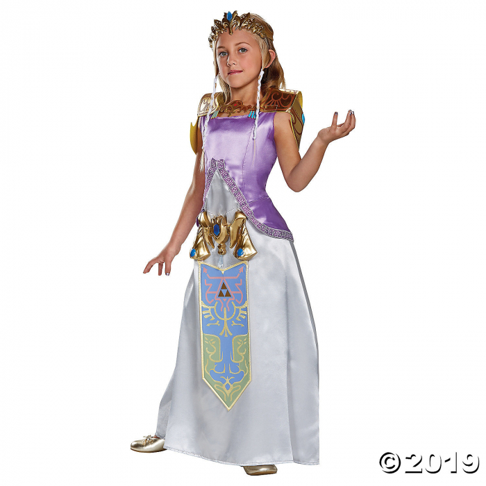 Girl's Deluxe Zelda Costume - Extra Large (1 Piece(s))