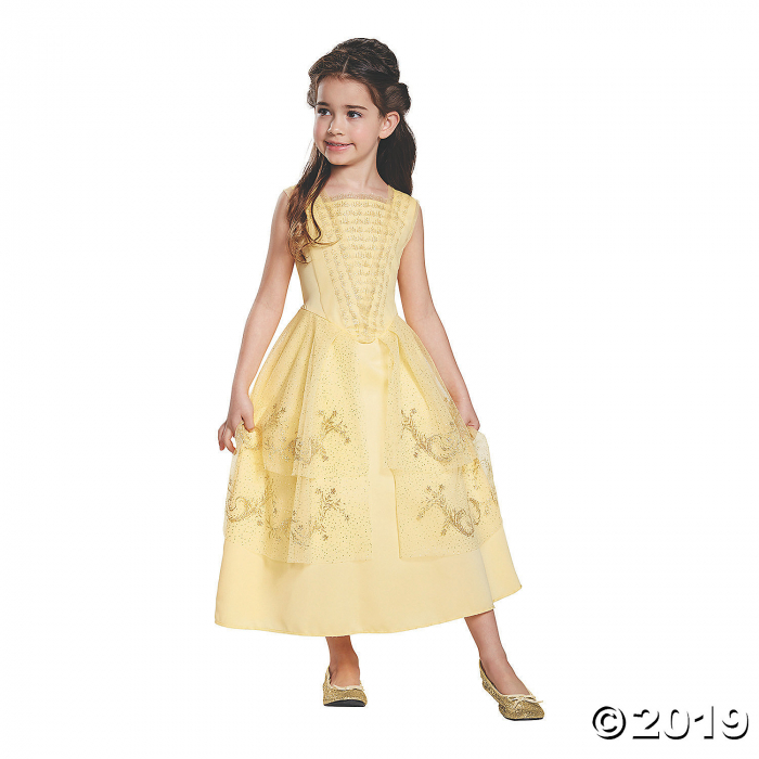 Girl's Classic Beauty and the Beast Belle Ball Gown Costume - Small (1  Piece(s)) | GlowUniverse.com
