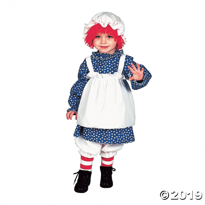 Girl's Raggedy Ann Costume - Extra Small (1 Piece(s))