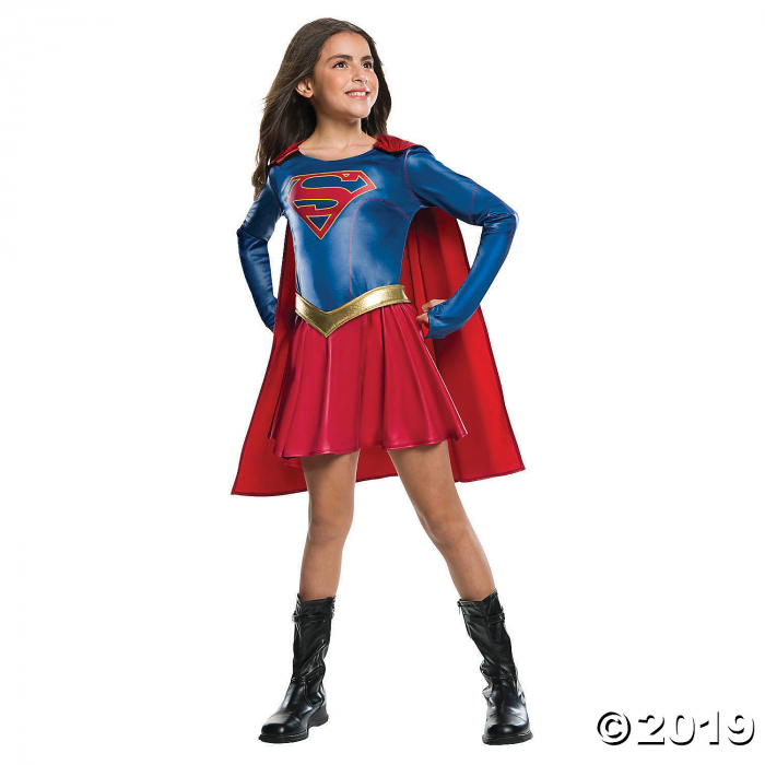 Girl's Supergirl TV Show Costume - Large (1 Piece(s))