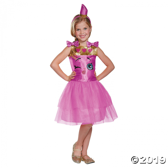 Girl's Classic Shopkins Lippy Lips Costume (1 Piece(s))
