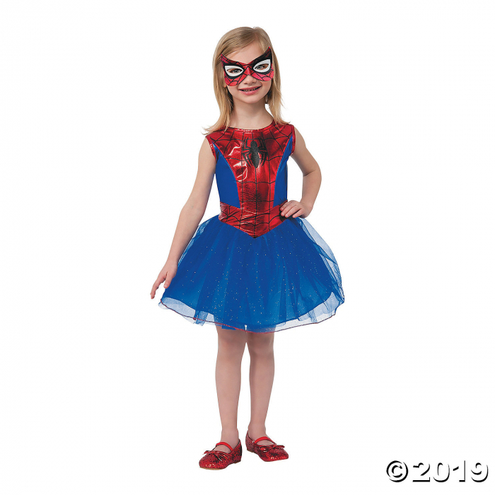 Girl's Tutu Dress Economy Spider-Girl Costume - Medium (1 Piece(s))