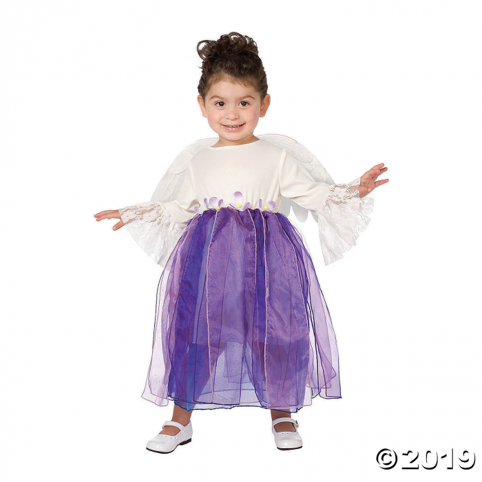 Toddler Girl's Winged Angel Costume - 3T-4T (1 Piece(s))