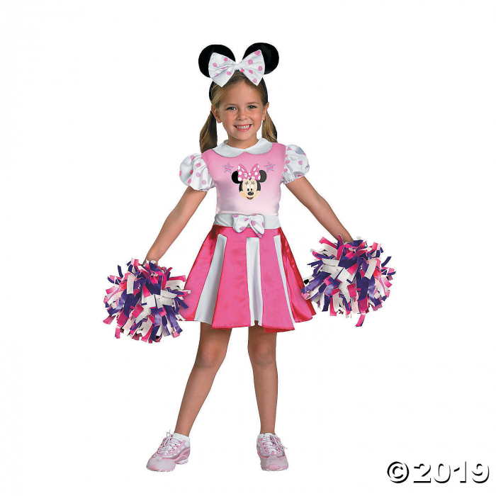 Girl's Minnie Mouse Cheerleader Costume - Small (1 Piece(s)) Girl's Minnie Mouse Cheerleader Costume - Small (1 Piece(s))