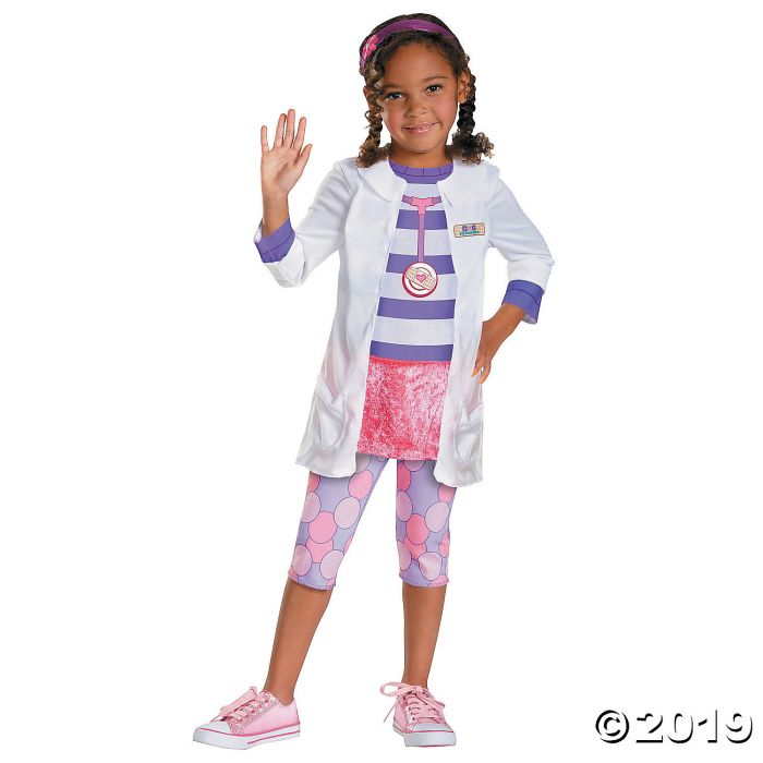 Girl's Classic Doc McStuffins Costume - Extra Small (1 Piece(s))