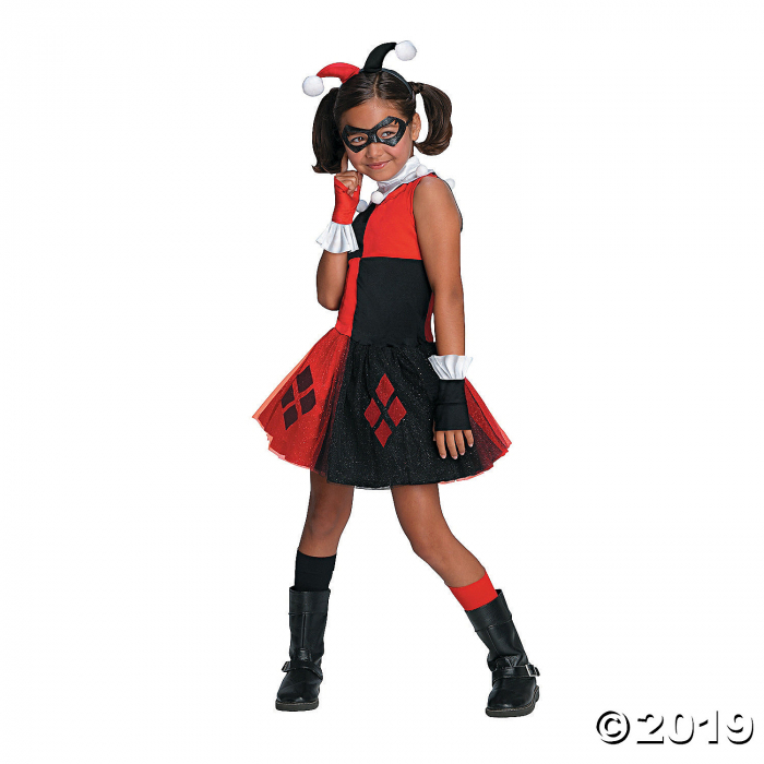 Girl's Tutu Dress Harley Quinn Costume - 2T-4T (1 Piece(s))
