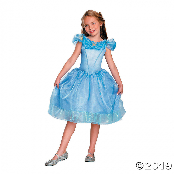 Girl's Classic Cinderella Movie Costume - Large (1 Piece(s))