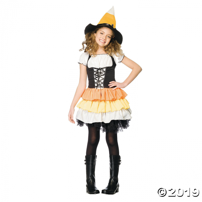 Girl's Kandy Korn Costume - Extra Small (1 Piece(s))