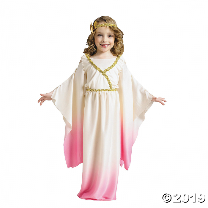 Girl's Pink Ombre Athena Costume - Medium (1 Piece(s))