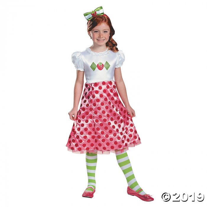 Girl's Classic Strawberry Shortcake Costume - 3T-4T (1 Piece(s))