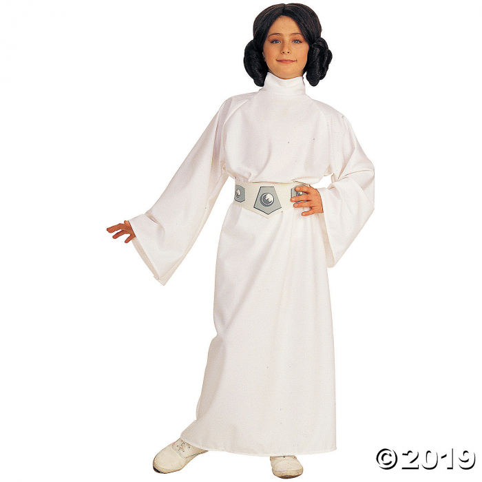 Girl's Deluxe Star Wars Princess Leia Costume - Large (1 Set(s)) Girl's Deluxe Star Wars Princess Leia Costume - Large (1 Set(s))