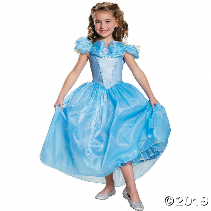 Girl's Prestige Cinderella Movie Halloween Costume - 3T-4T (1 Piece(s))