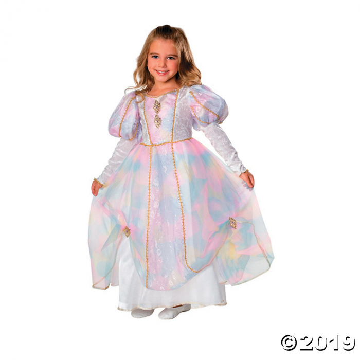 Girl's Rainbow Princess Costume - Large (1 Piece(s))