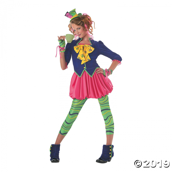 Teen Girl's Mad Hatter Costume - Extra Large (1 Piece(s))