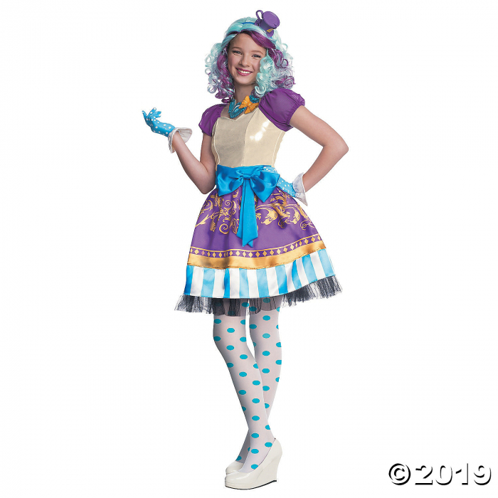 Girl's Ever After High Madeline Hatter Costume - Large (1 Piece(s))