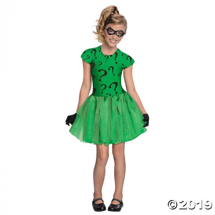 Girl's Riddler Tutu Dress Costume - 3T-4T (1 Piece(s))