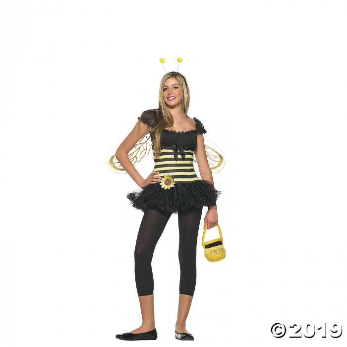 Teen Girl's Bee Sunflower Costume - Standard (1 Piece(s))