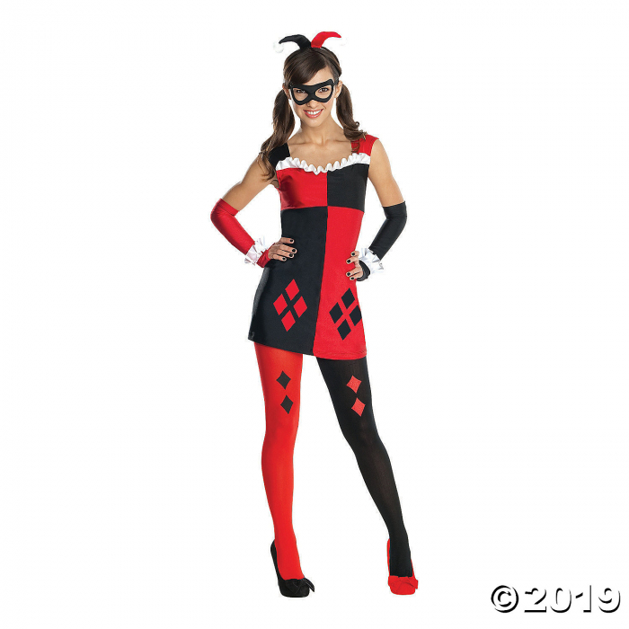 Teen Girl's Gotham Harley Quinn Costume - Small (1 Piece(s))