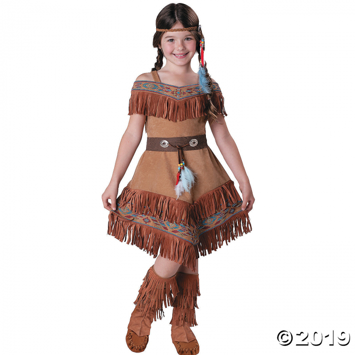 Girl's Native American Maiden Costume - Large (1 Piece(s))