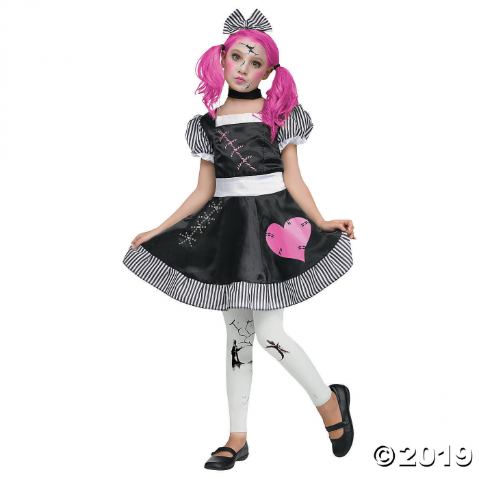 Girl's Broken Doll Costume - Large (1 Piece(s)) Girl's Broken Doll Costume - Large (1 Piece(s))