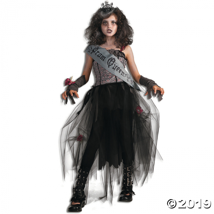Girl's Goth Prom Queen Costume - Large (1 Set(s)) Girl's Goth Prom Queen Costume - Large (1 Set(s))