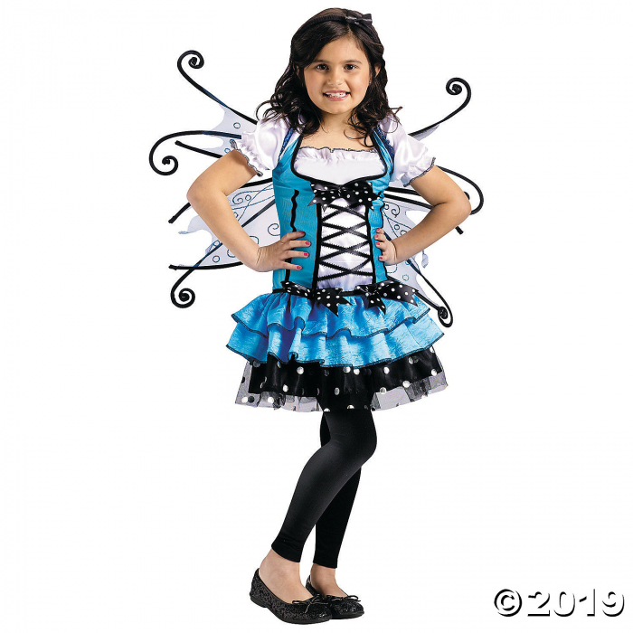 Girl's Turquoise Fairy Costume - Small (1 Set(s))