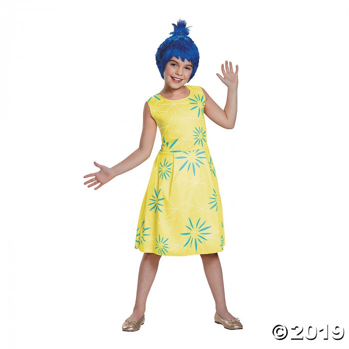 Girl's Classic Inside Out Joy Costume - Small (1 Piece(s))