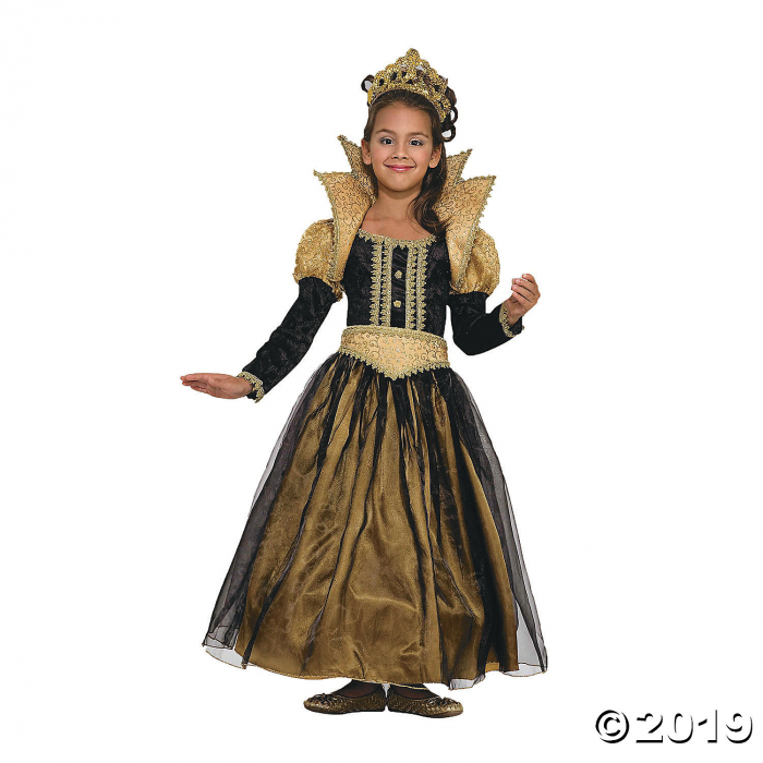 Girl's Renaissance Princess Costume - Medium (1 Set(s)) Girl's Renaissance Princess Costume - Medium (1 Set(s))