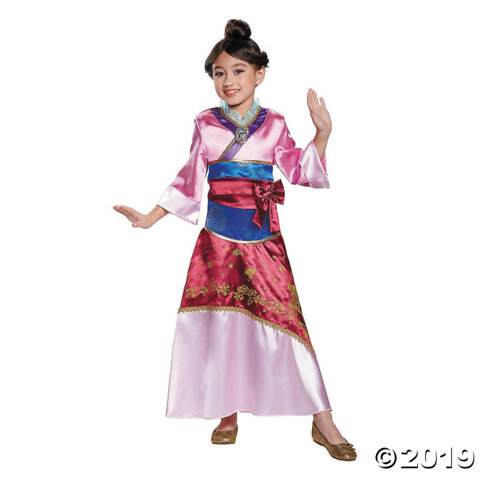 Girl's Deluxe Disney® Mulan Costume - Extra Small (1 Piece(s)) Girl's Deluxe Disney® Mulan Costume - Extra Small (1 Piece(s))
