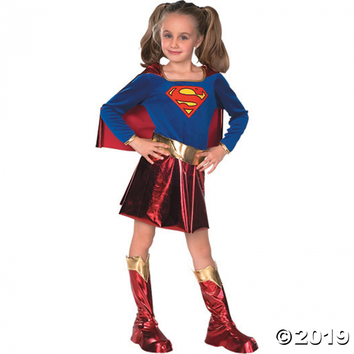 Girl's Supergirl Costume - Extra Small (1 Piece(s))