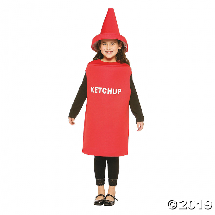 Kid's Ketchup Costume - Medium (1 Set(s)) Kid's Ketchup Costume - Medium (1 Set(s))