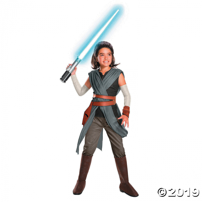 Girl's Deluxe Star Wars Episode VIII: The Last Jedi Rey Costume - Medium (1 Piece(s)) Girl's Deluxe Star Wars Episode VIII: The Last Jedi Rey Costume - Medium (1 Piece(s))