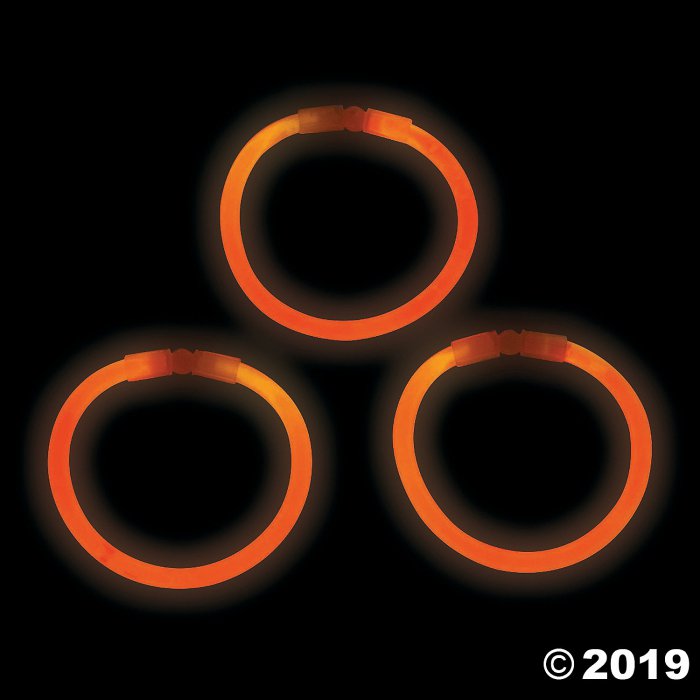 Orange Glow Bracelets (50 Piece(s))