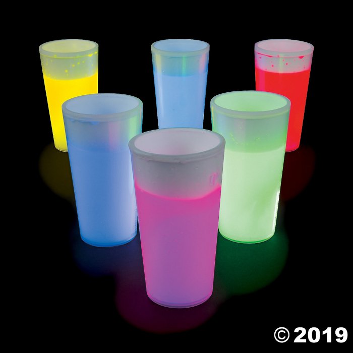 Crazy Glow Cup Assortment (Per Dozen)