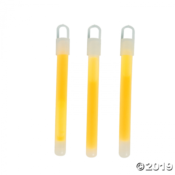 Yellow Glow Sticks (Per Dozen)