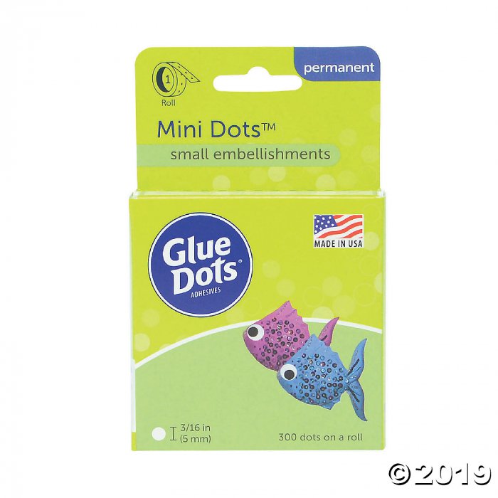 GlueDots® Mini Adhesive Dots - 300 Pc.