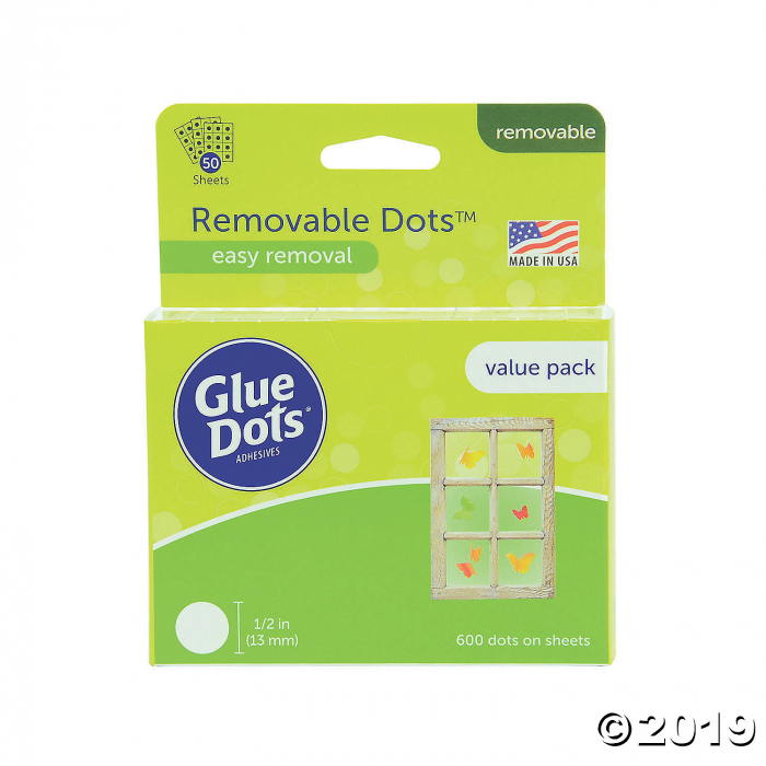 Removable Glue Dots® Value Pack (600 Piece(s))