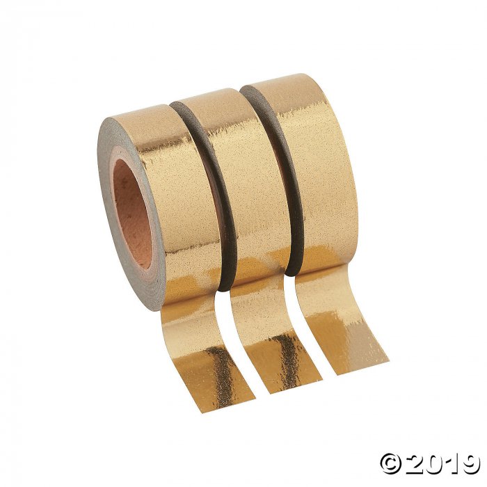 Gold Washi Tape Set (3 Roll(s))