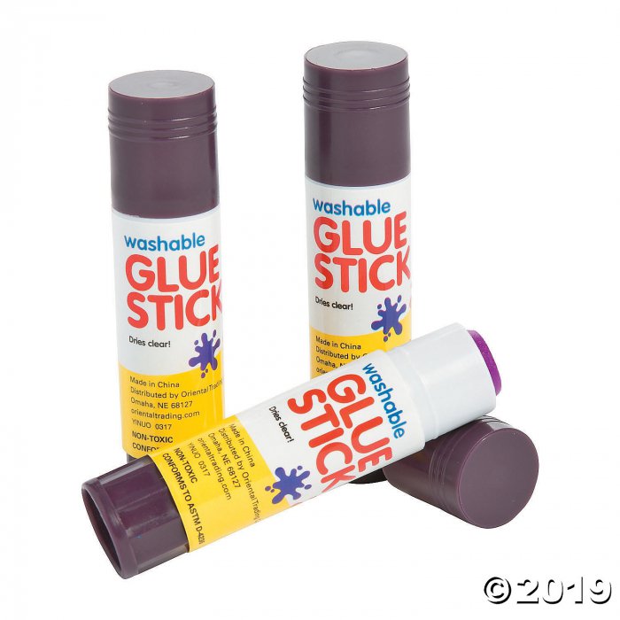 32 oz Purple Glue Sticks - 12 pc (Per Dozen)