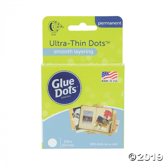 3/8" GlueDots® Memory Book Adhesive Dots - 300 pc (300 Piece(s))