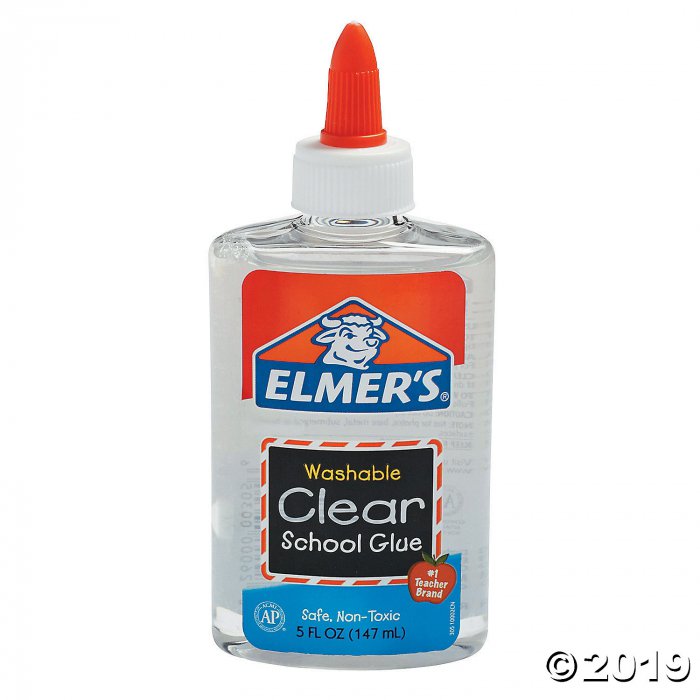 5 oz Elmer's® Clear Washable School Glue (Per Dozen)