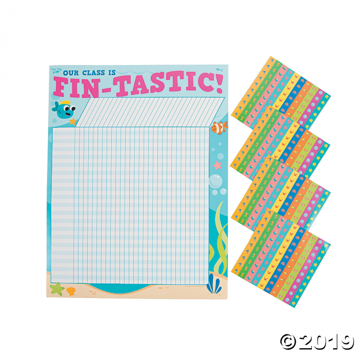 Under the Sea Reward Chart & Stickers (1 Set(s)) Under the Sea Reward Chart & Stickers (1 Set(s))