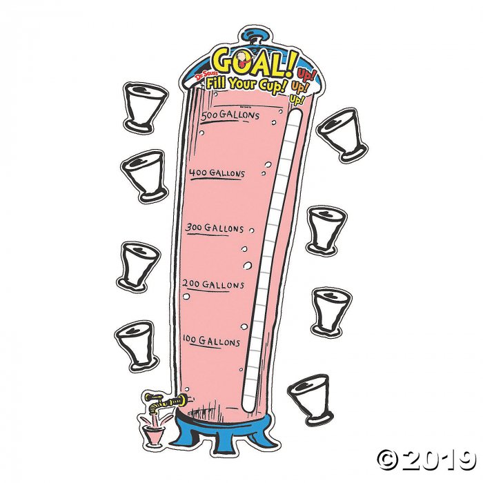 Eureka® Dr. Seuss Pink Lemonade Goal-Setting Mini Bulletin Board Set (1 Set(s))