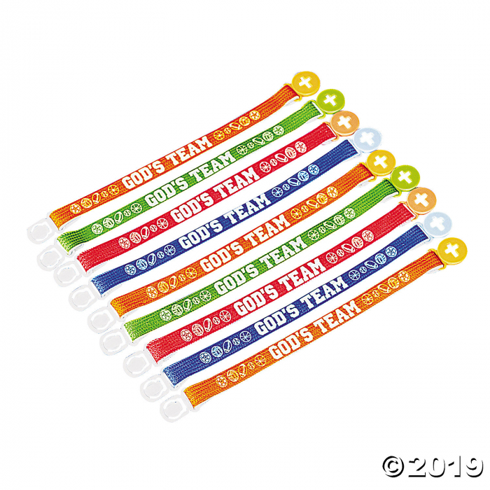 God's Team Friendship Bracelets (Per Dozen) God's Team Friendship Bracelets (Per Dozen)