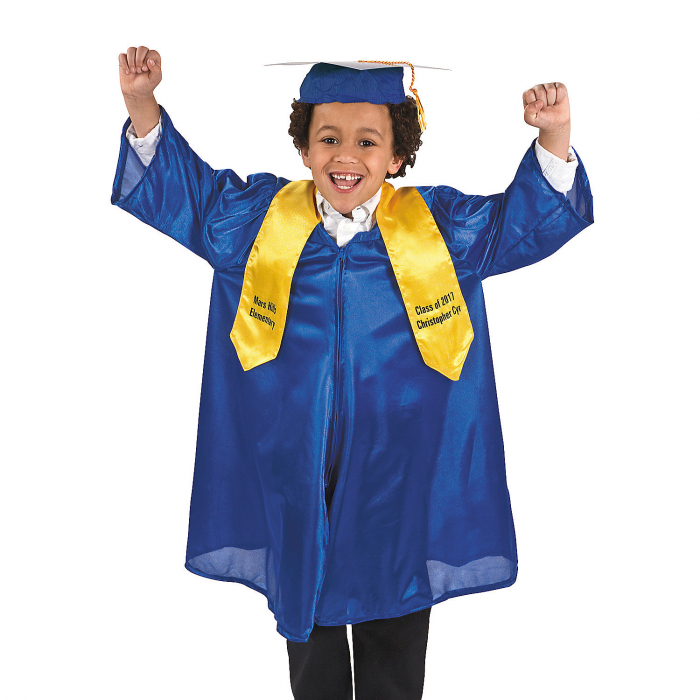 Yellow Personalized Graduation or Choir Stole