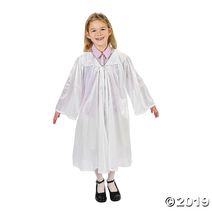 Kids' Robe - White